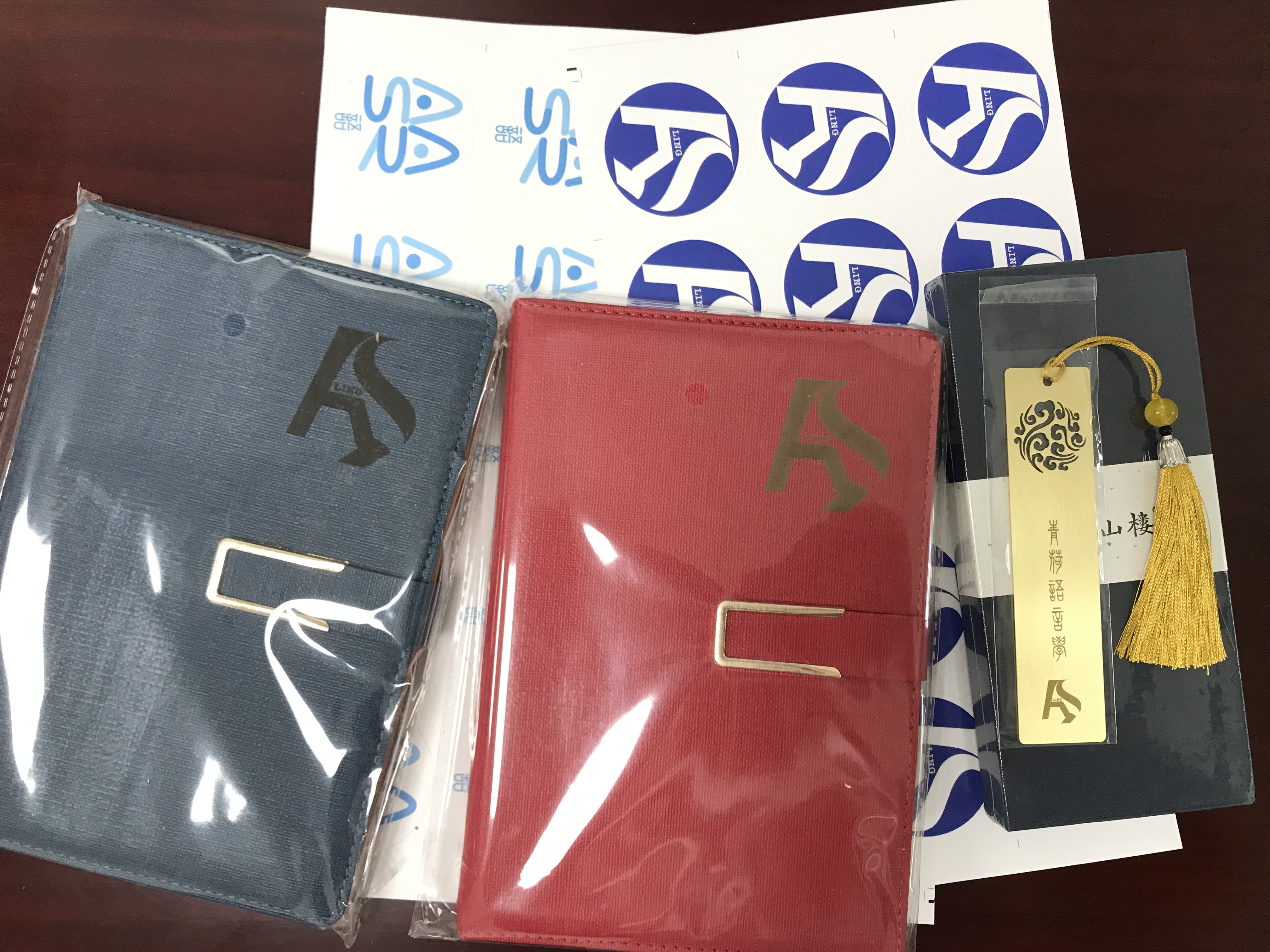 logoed items for my reading groups